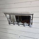 1950s aluminum coat rack