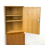 Armoire étroite en teck, années 1960