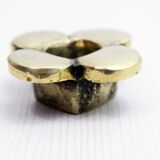 Bronze flower candle holder 1960