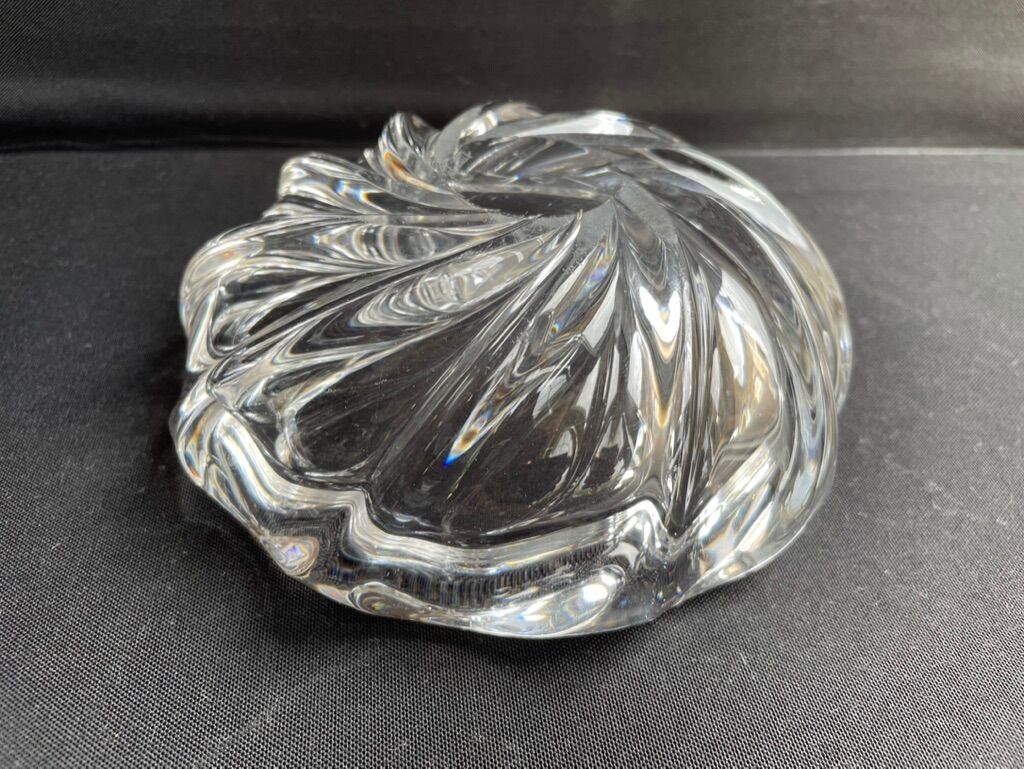 Cendrier en cristal – Vals Saint Lambert