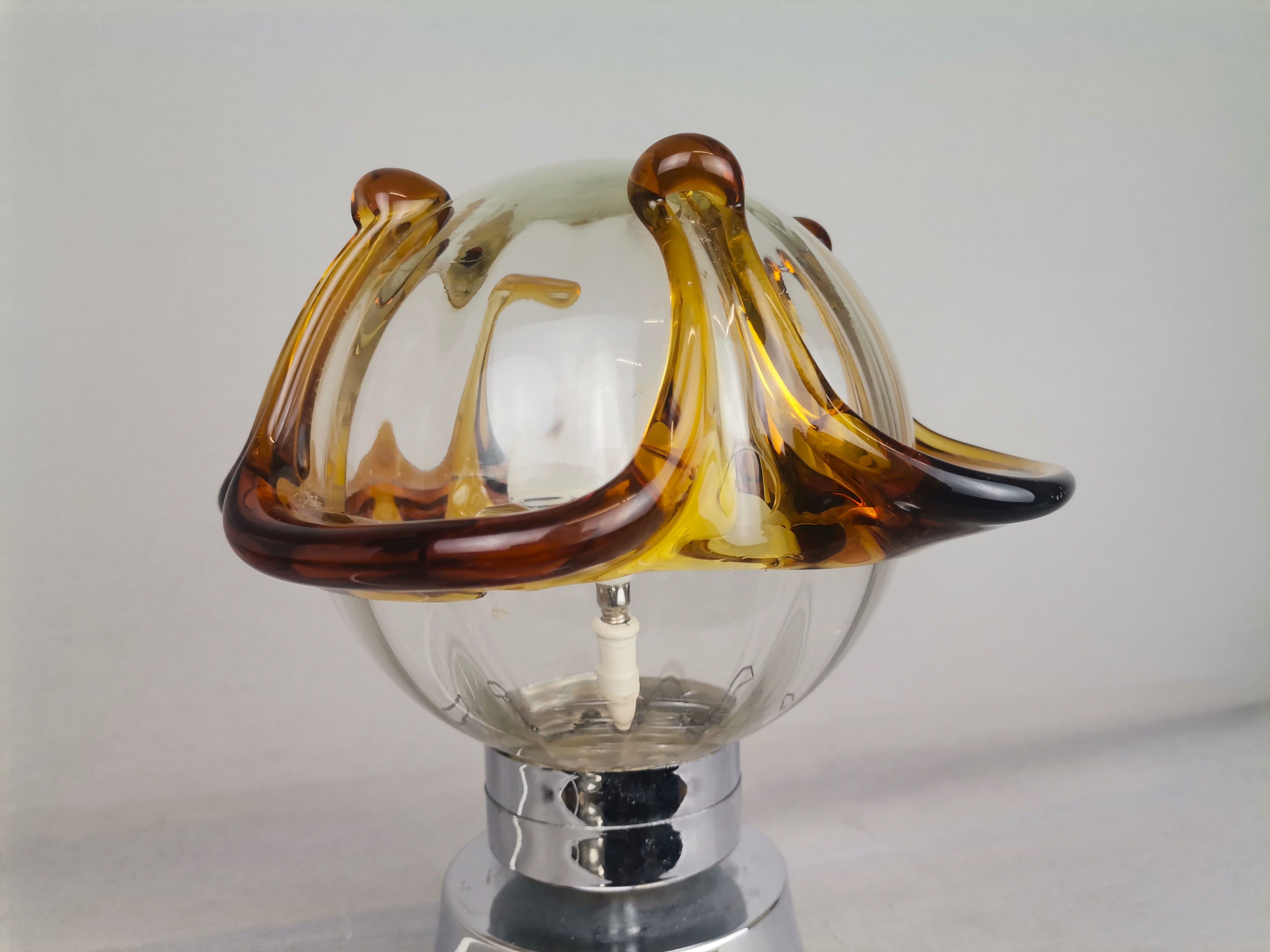 Table lamp in Murano glass mid century