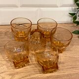 Set de 6 verres vintage