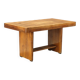 Vintage walnut veneer table, design, Italy, 1940s