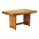 Vintage walnut veneer table, design, Italy, 1940s