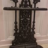 Vintage wrought iron umbrella stand