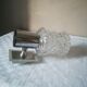 Wall light stainless steel and glass