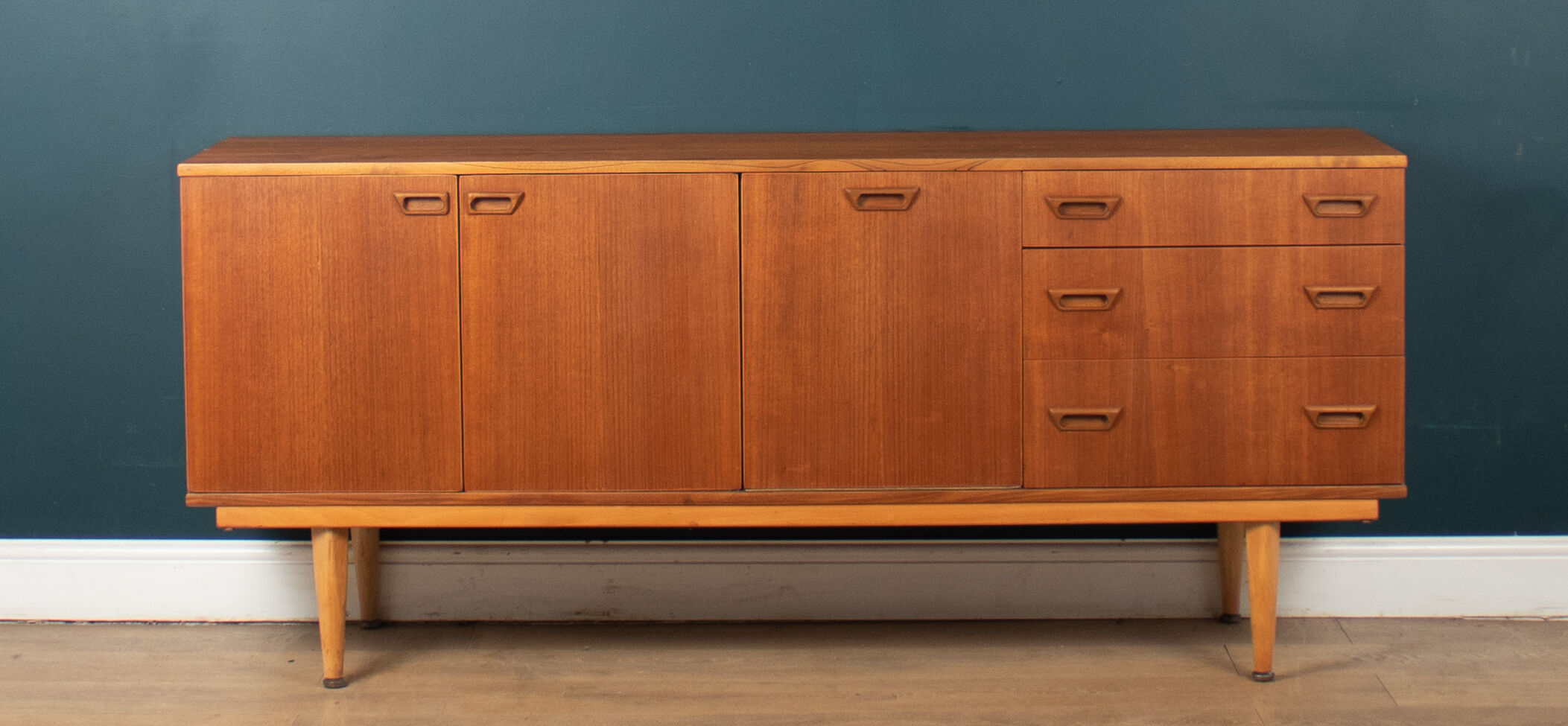 Retro Teak 1960s Danish Sideboard