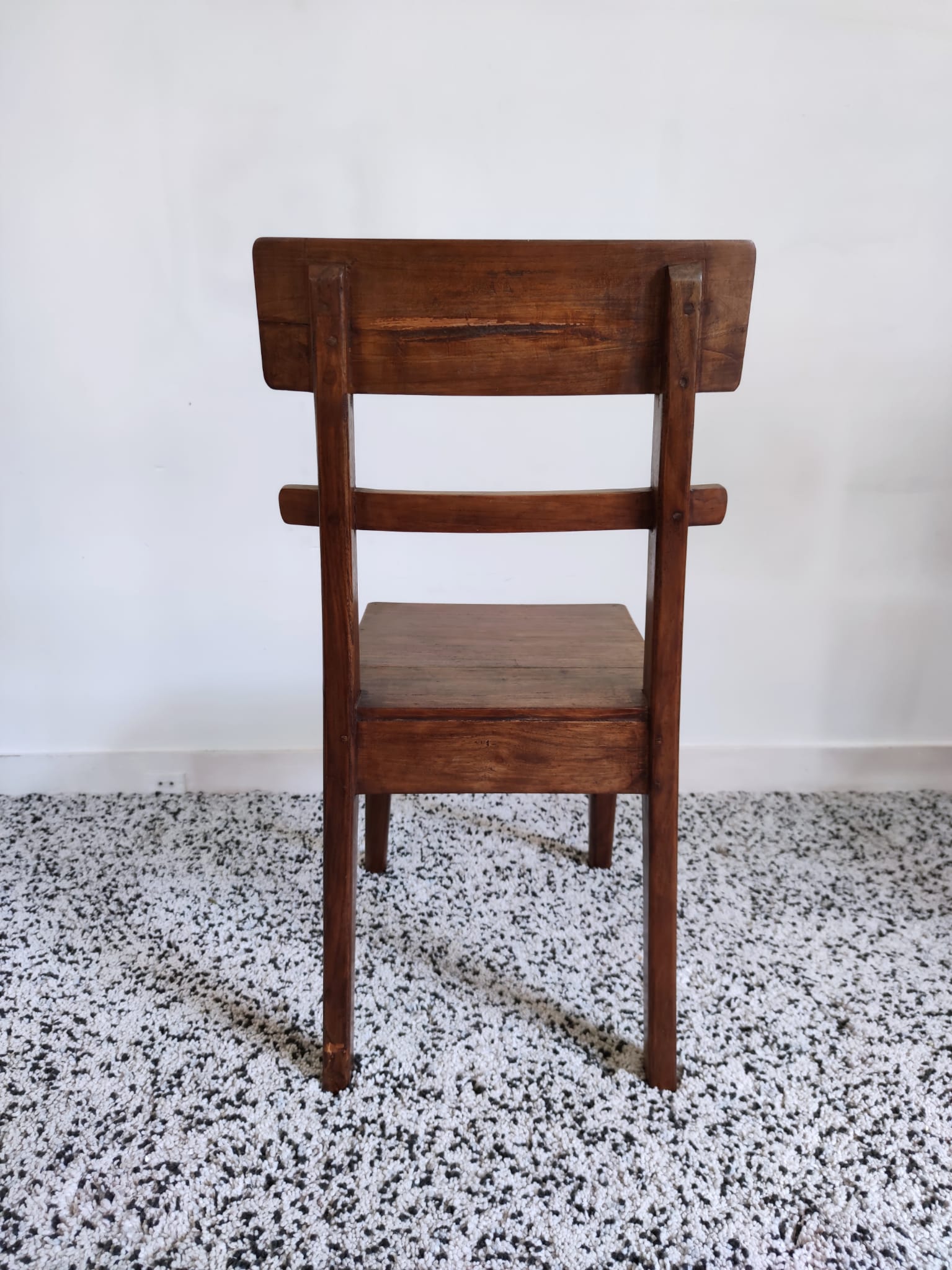 Pair of wooden chairs