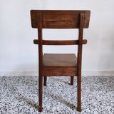 Pair of wooden chairs