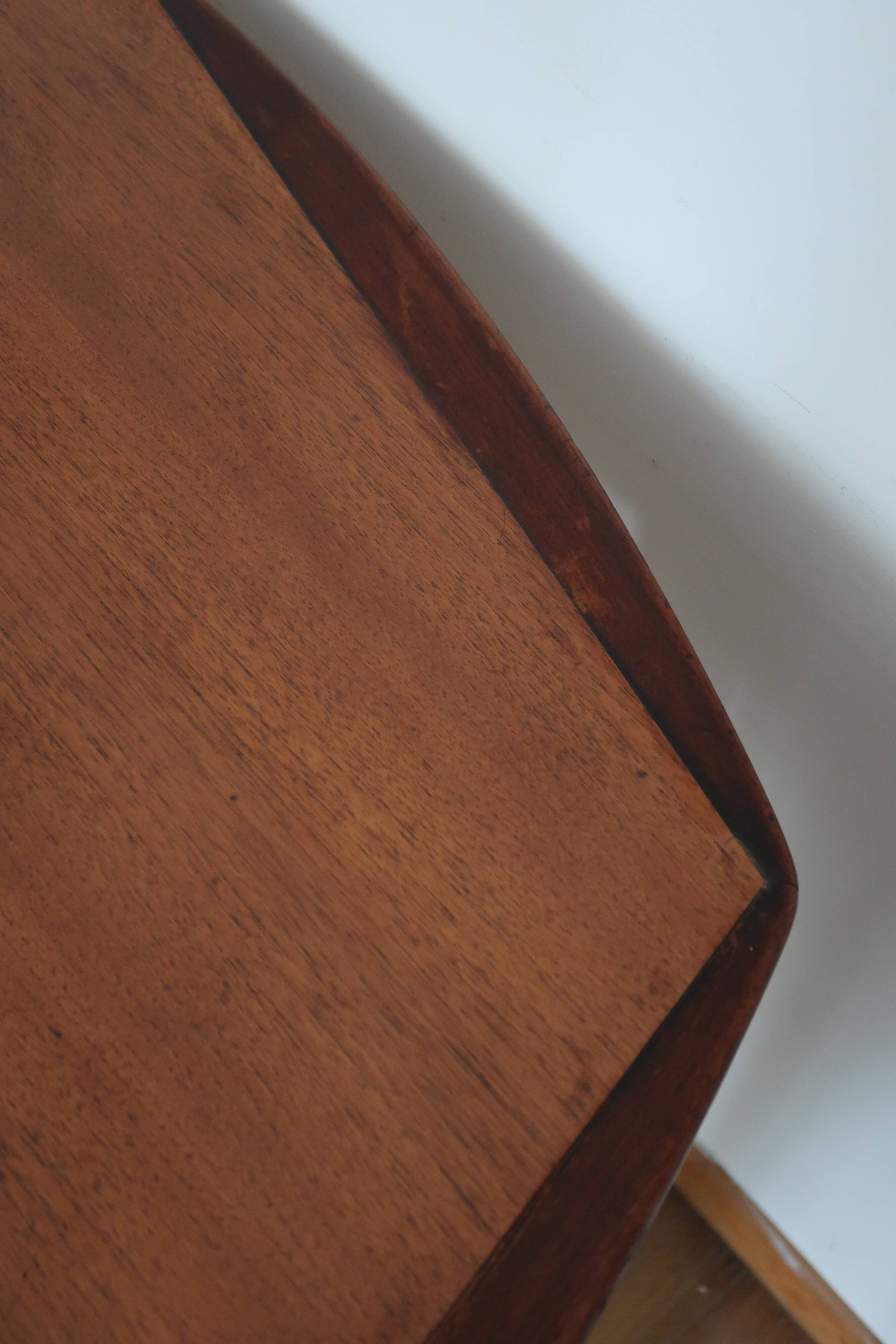 Scandinavian square dining table