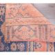 Vintage Turkish handmade wool runner  87x343