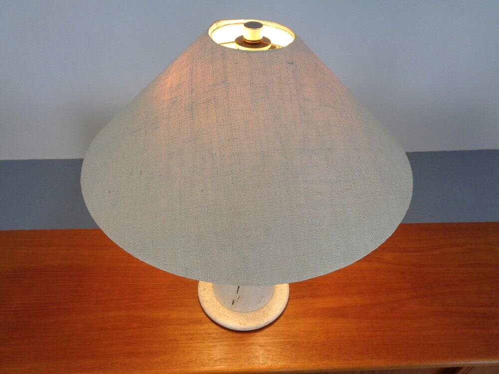 Italian Travertine Lamp, 1970s