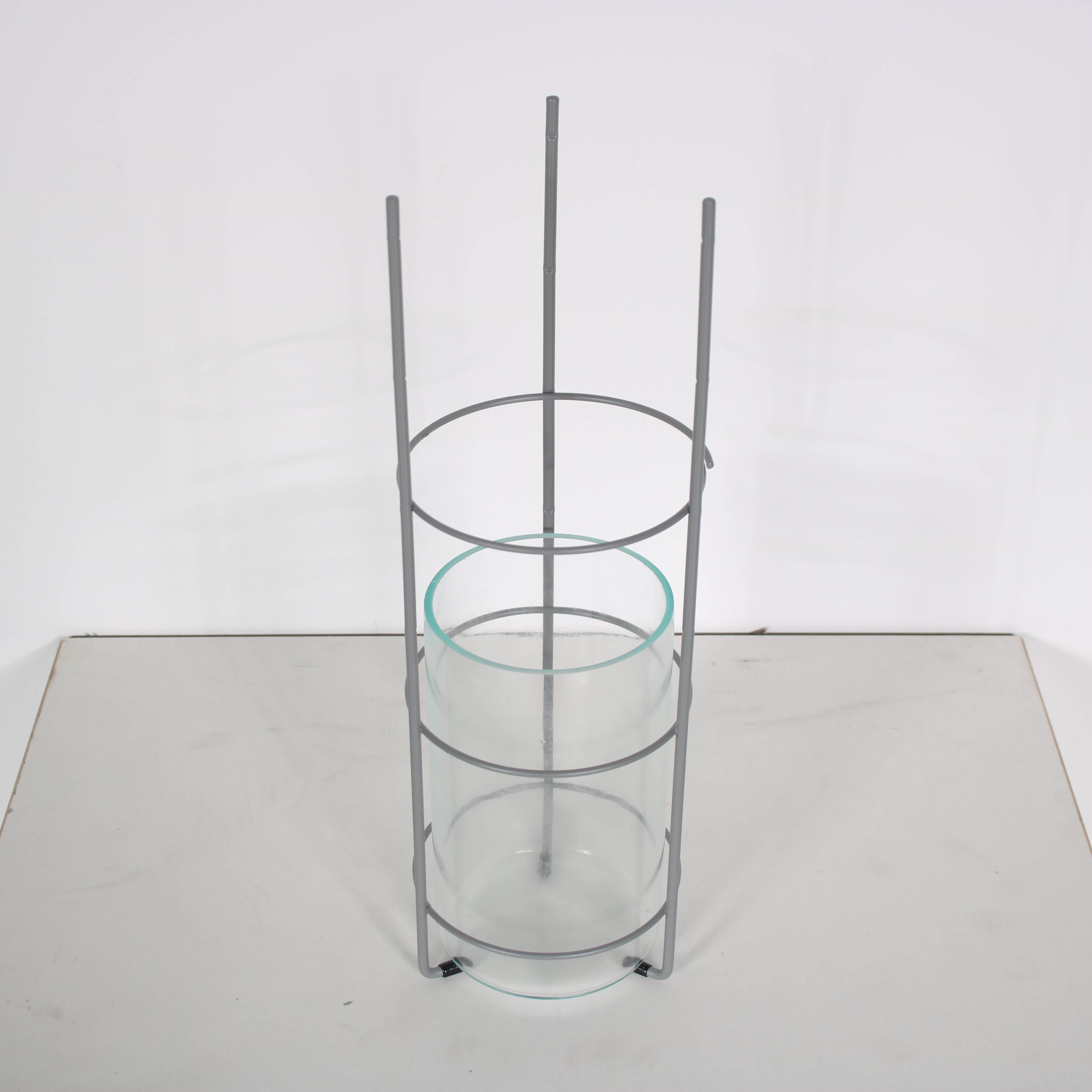 1980s “Variflor” Clear vase by Max Rond for Indoor, Netherlands