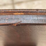 Charles Dudouyt wooden pedestal table