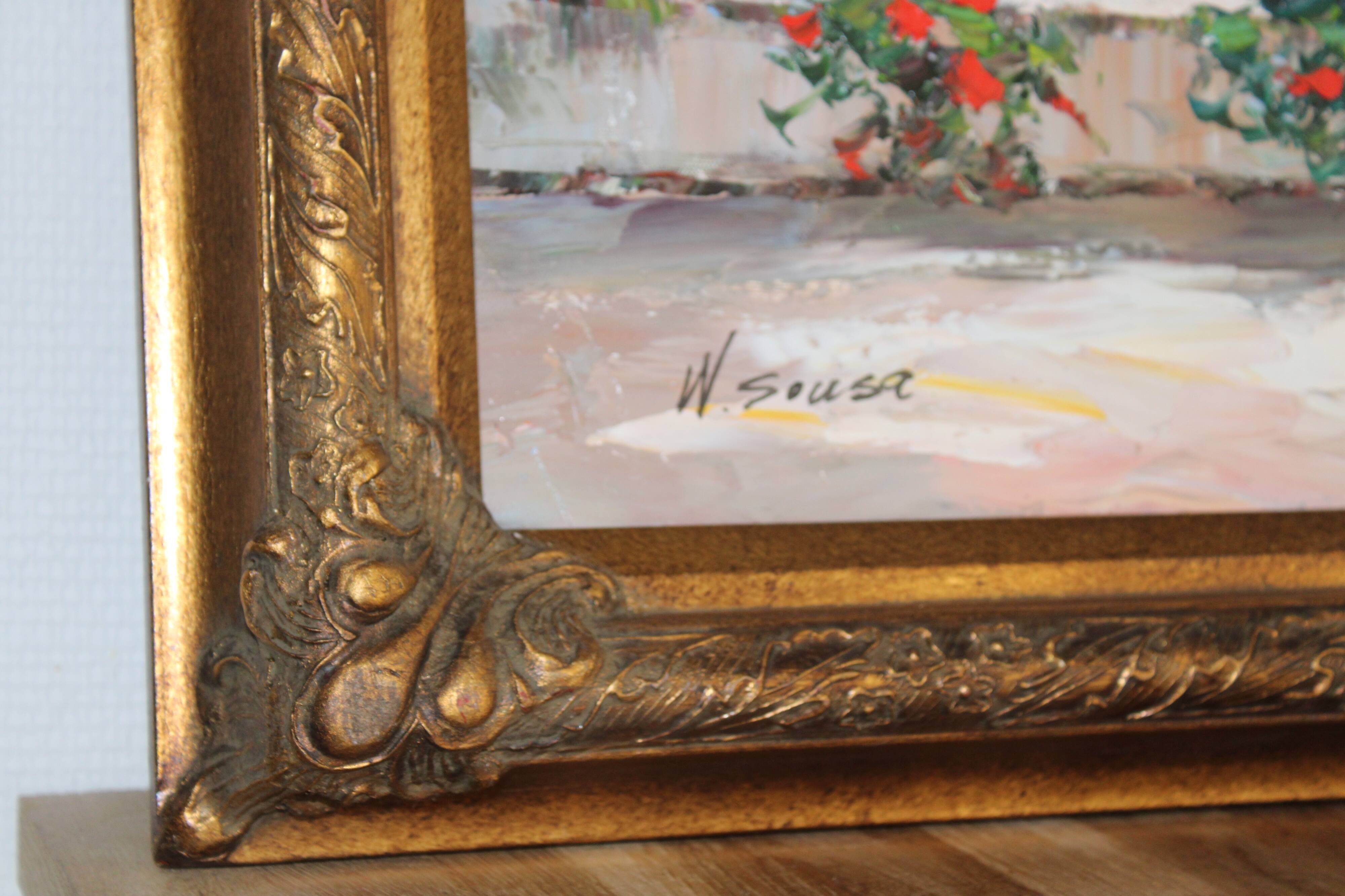 Tableau "Bord de mer en Provence"