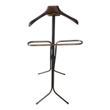 Folding valet, Italian brass, wood, metal