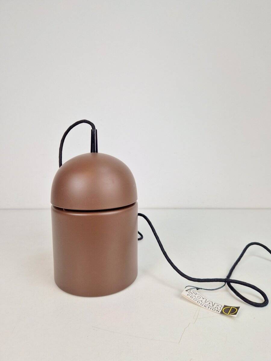 Vintage Uni Pendant Lamps by Vagn Dyring for Nordisk Solar, 1970s, Set of 2