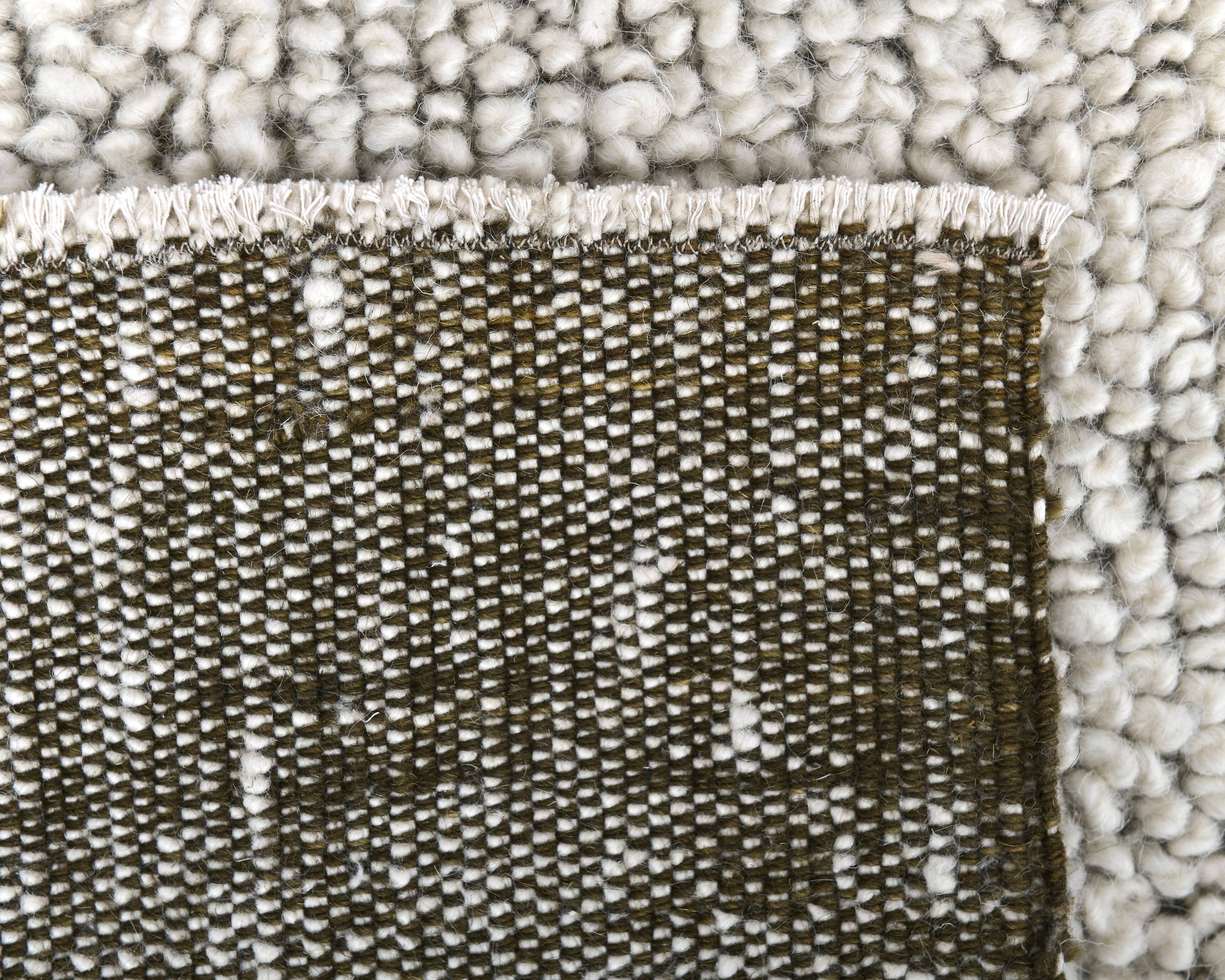 2x7 Green White Turkish Vintage Runner Rug 66x231Cm