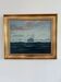 Vintage original seascape oil painting, signed sailing ship art