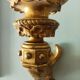 Pair of Gilded Wooden Wall Sconces, Mid-19th Century
