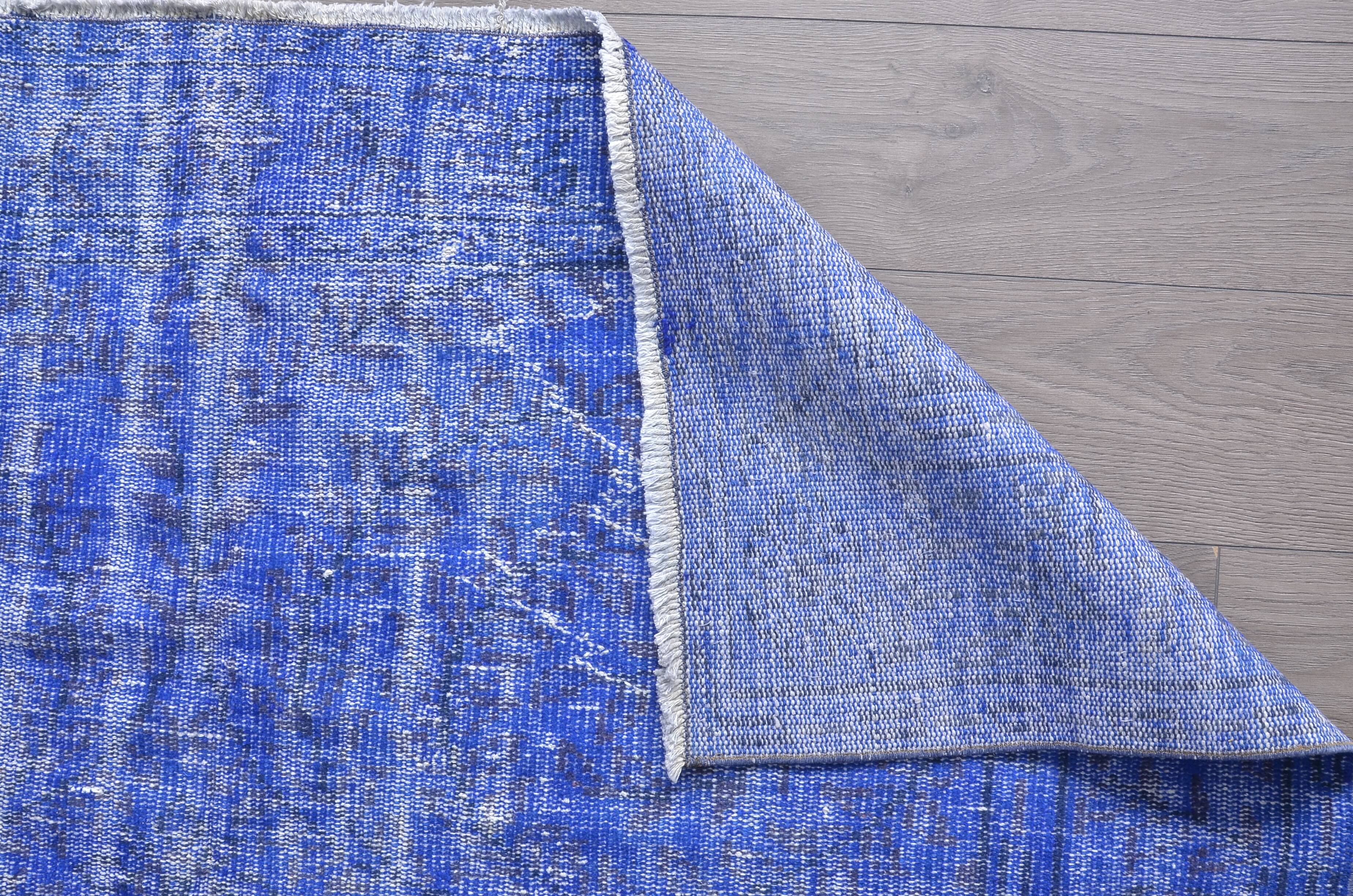 Blue Vintage Turkish Oushak Rug sku904