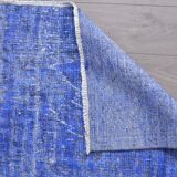 Blue Vintage Turkish Oushak Rug sku904