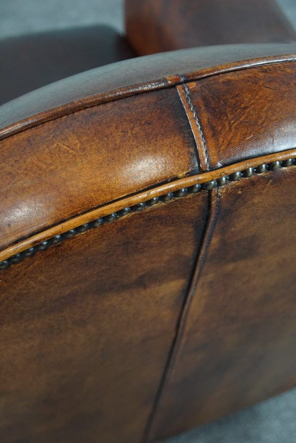 Sheepskin armchair