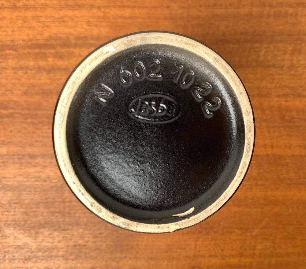 Vintage Ceramic Vase West German WGP by Jasba, 1970s