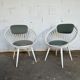 Pair of circle armchairs by Yngve Ekstrom for Swedese  1960