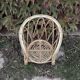 Chaise enfant en rotin