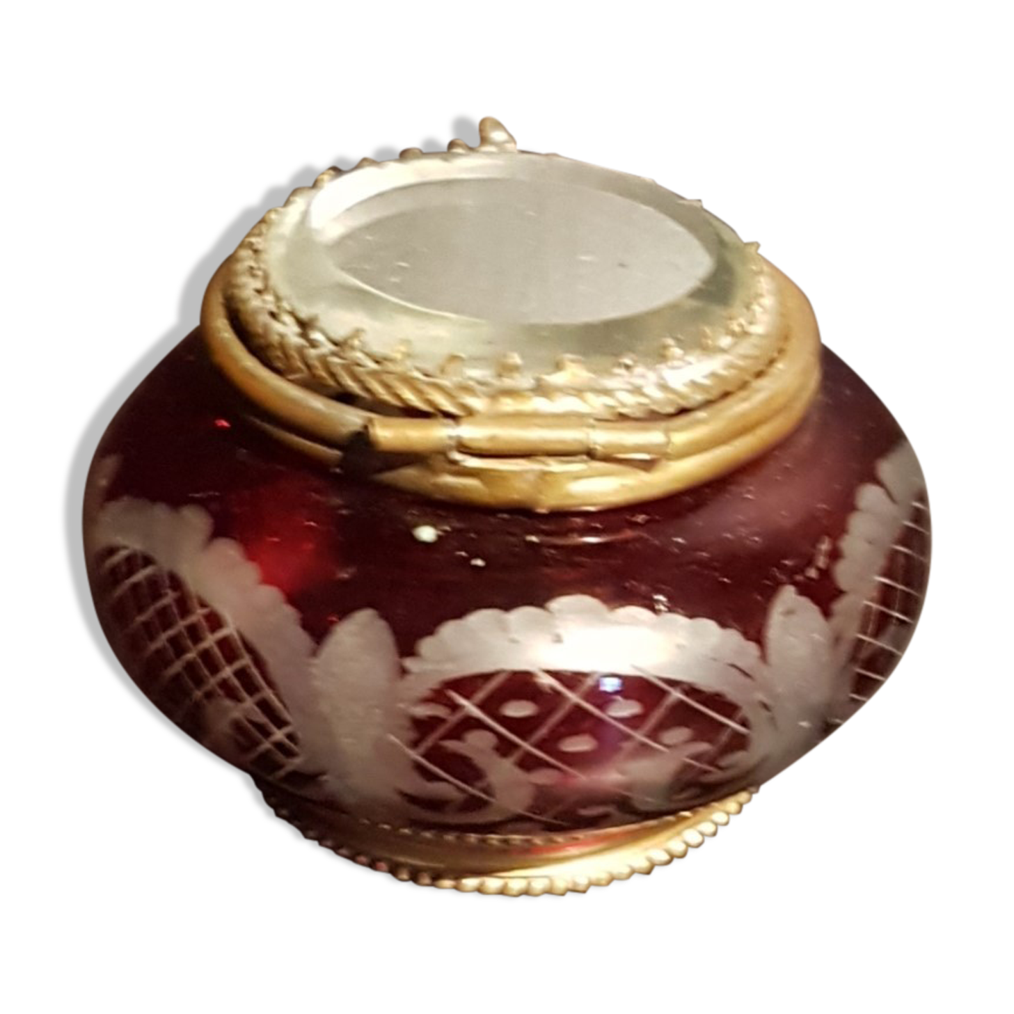 Pilulier en cristal