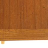 Scandinavian teak and oak coffee table, Sweden, 1960
