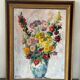 Signed bouquet of flowers