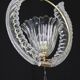 Amazing Murano Glass Art Deco Pendant Chandelier by Ercole Barovier, 1940s