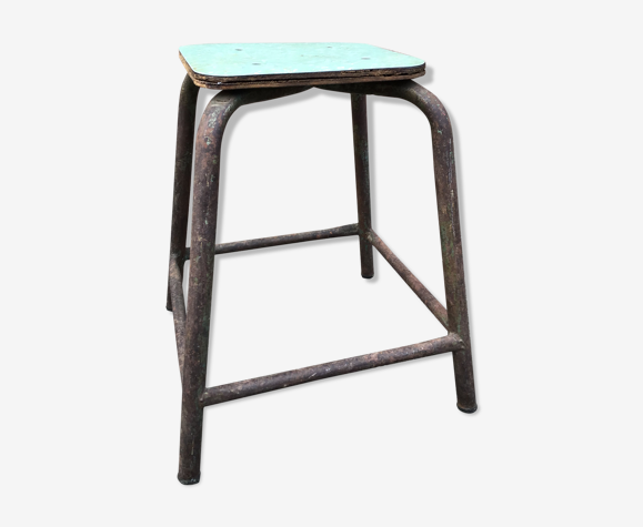 Tabouret industriel vintage
