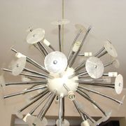Italian hanging lamp Arditi, Space age 1980s