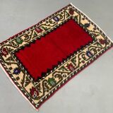 Old Turkish Oushak rug 124x80 cm vintage