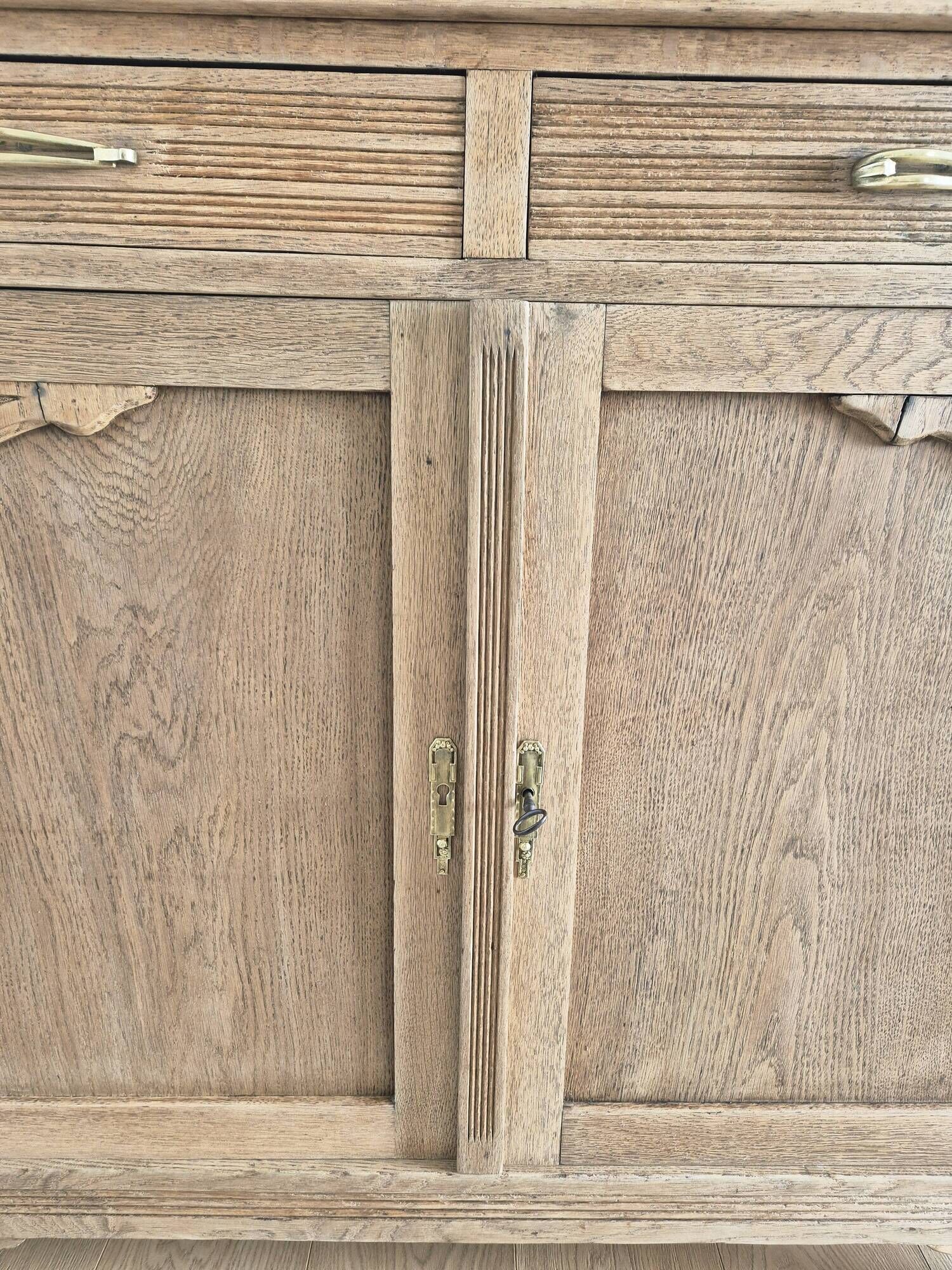 Art Deco oak sideboard