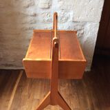 Vintage sewing basket 70