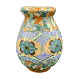 Vase ovoïde mosaïque Gerbino 19, Vallauris