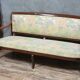 Restoration period bench in mahogany from the 19th century