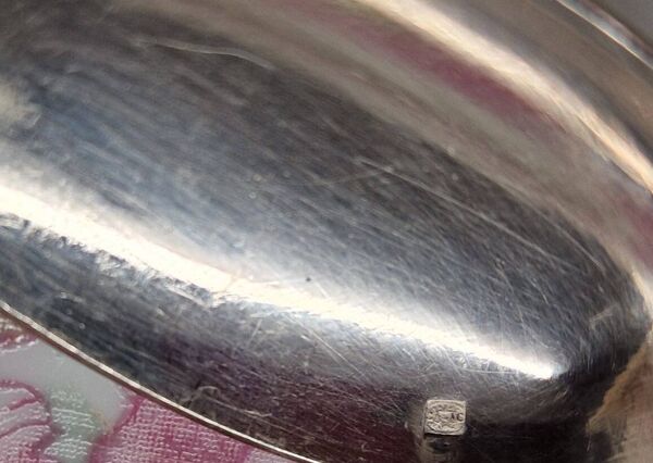 12 petites cuillères Christofle Marly métal argenté modèle mascaron