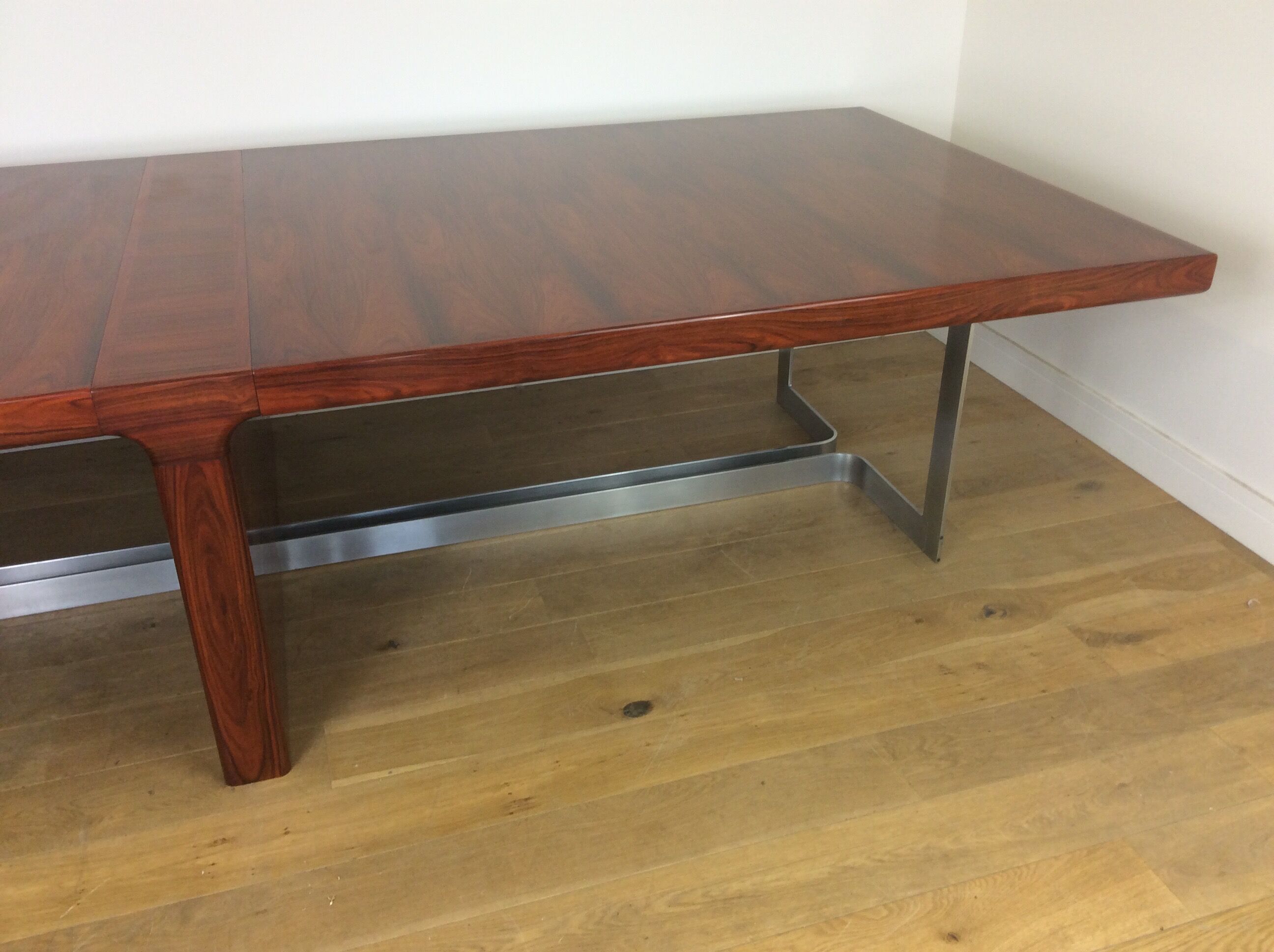 Mid century rosewood conference table