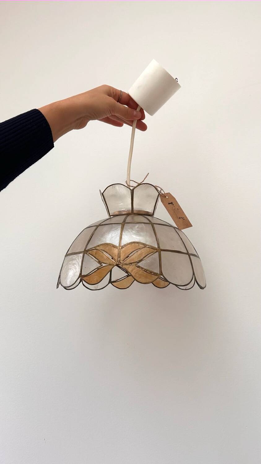 Mother-of-pearl suspension "little Hazel"