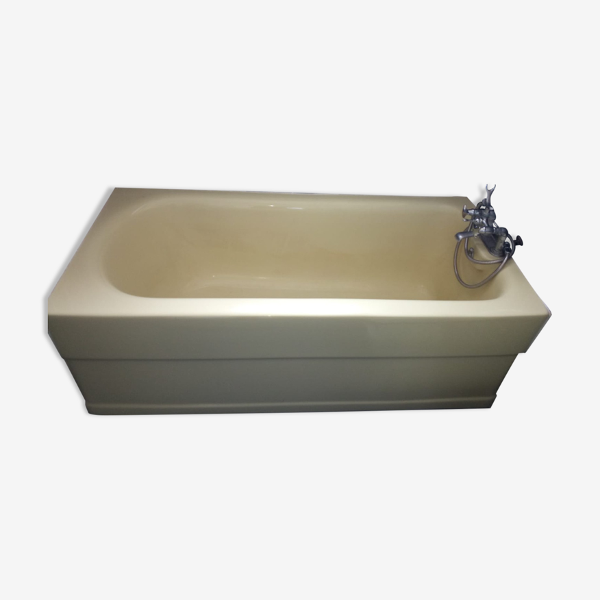 Baignoire vintage jaune | Selency