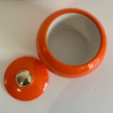 Vintage 70s orange ice cube tray