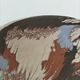 Mixed clay coupe from Apt – Signed Bernard – Polychrome marbled decoration