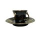 Cup and saucer set, Chic & Glam, porcelain, Chodzież, Poland, 1970s