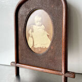 Antique Frame carved wood measurements 22 cm x 18 cm