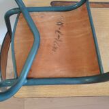 Vintage school desk and chair